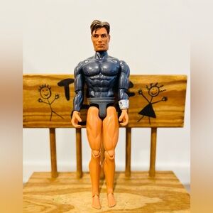 Mattel GI Joe Max Action Figure Barbie 12” Soldier Doll Only Male Barbie Doll